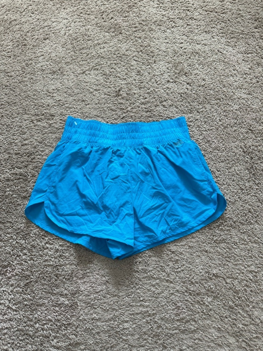 Victoria Secret Pink Active Lined Hot Shorts 3” Inseam Blue Size S